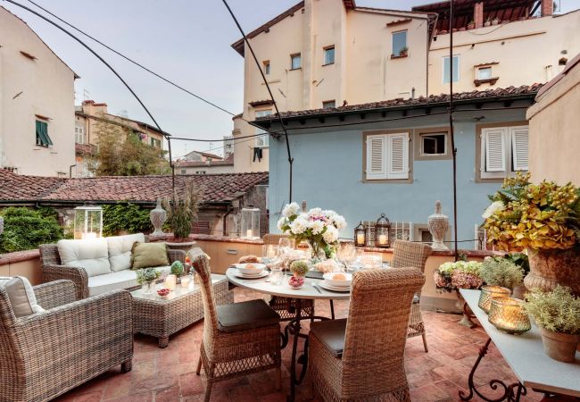  in Lucca - The Most Central Terrace inside the Walls of Lucca