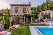 Villa in Lucca - VILLA BORBONE in Pieve Santo Stefano, a Luxury Renaissance Panoramic 9 Bedrooms Retreat Villa with Private Pool 