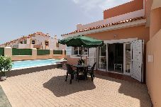 Bungalow in Antigua - Fuerteventura - Lightbooking Esmeralda piscina privada Caleta de Fuste 