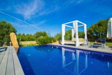 Finca en Manacor - Hort de Conies Romani lujosa villa con piscina privada, jardín, barbacoa y aire acondicionado