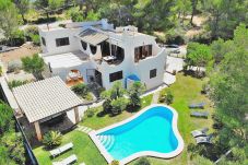 Casa vacaconal bonita, Mallorca, Piscina, jardín, espacio libre