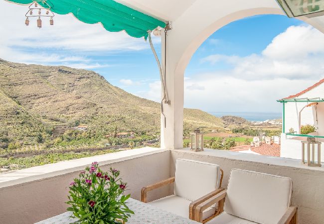 Casa en Agaete - Casa Carmen Agaete con terraza y vistas al mar