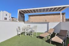 Casa en Muro - Casa Jaume II 262 acogedora casa con piscina privada, terraza y aire acondicionado