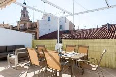 Appartamento a Valencia / València - CENTER-2BR, 2BA-ATTIC-TERRACE,VIEW, WI-FI, A/C 