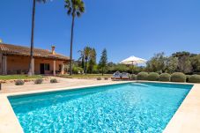 Villa in Muro - Casa Nuria 019 fantastic finca with private pool, terrace, garden and billiard