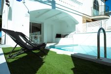 house in Can Picafort, next to the sea, garden and swimming pool