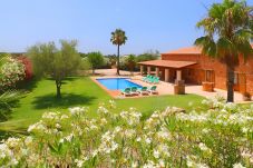 Особняк на Campos - Sa Vinya 405 fantástica finca rústica con piscina privada, terraza, jardín y aire acondicionado