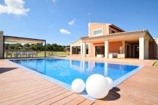 Вилла на Muro - Son Morei de les Penyes 007 lujosa villa con piscina privada, jacuzzi, ping pong, barbacoa y aire acondicionado