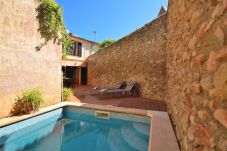 Stuga i Binissalem - Casa Anita 257 fantástica casa de pueblo con piscina privada, terraza y aire acondicionado